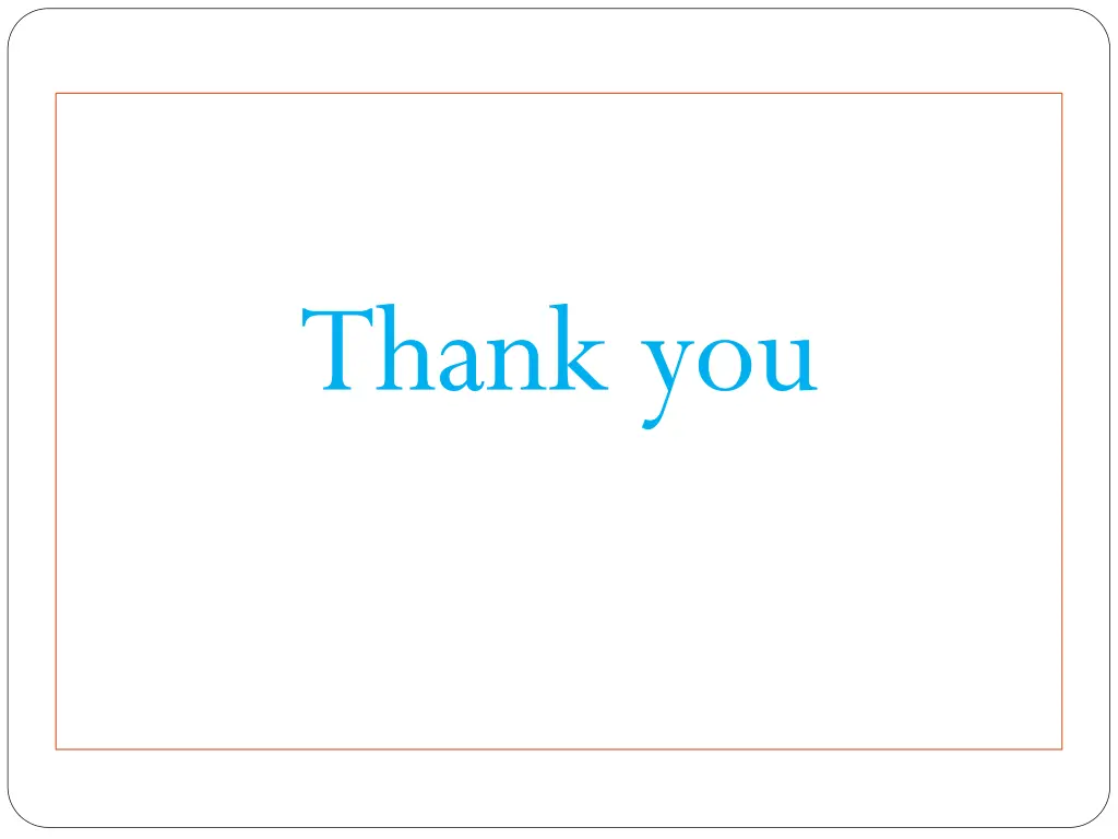 thank you