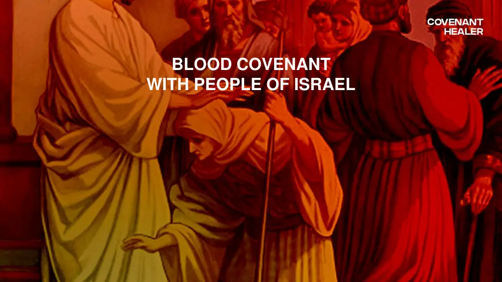 blood covenant with people of israel