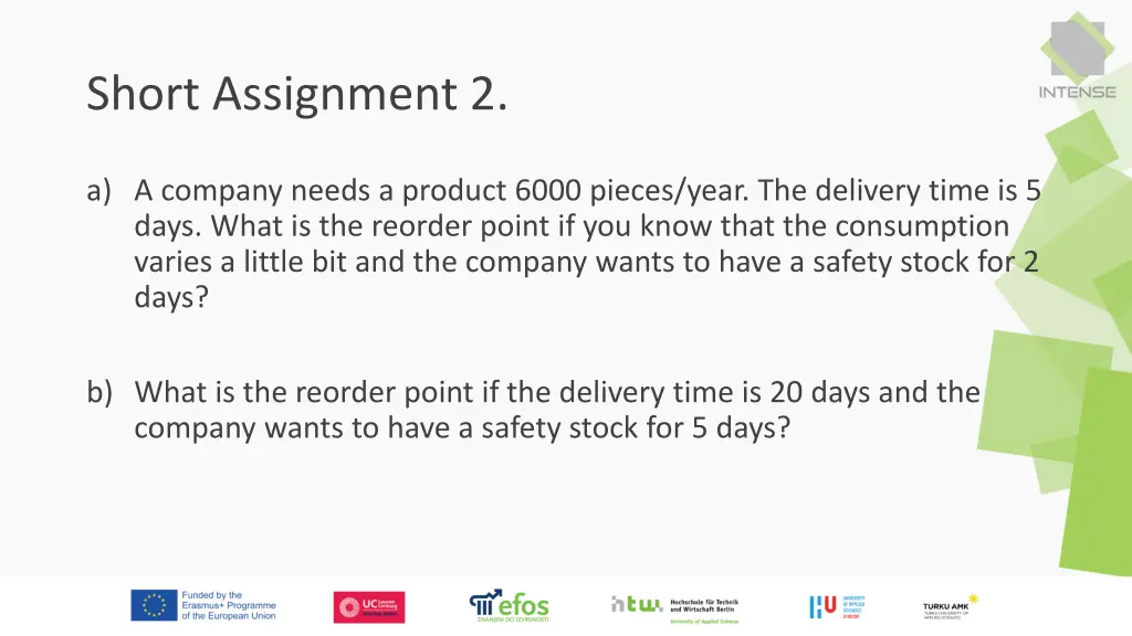 short assignment 2