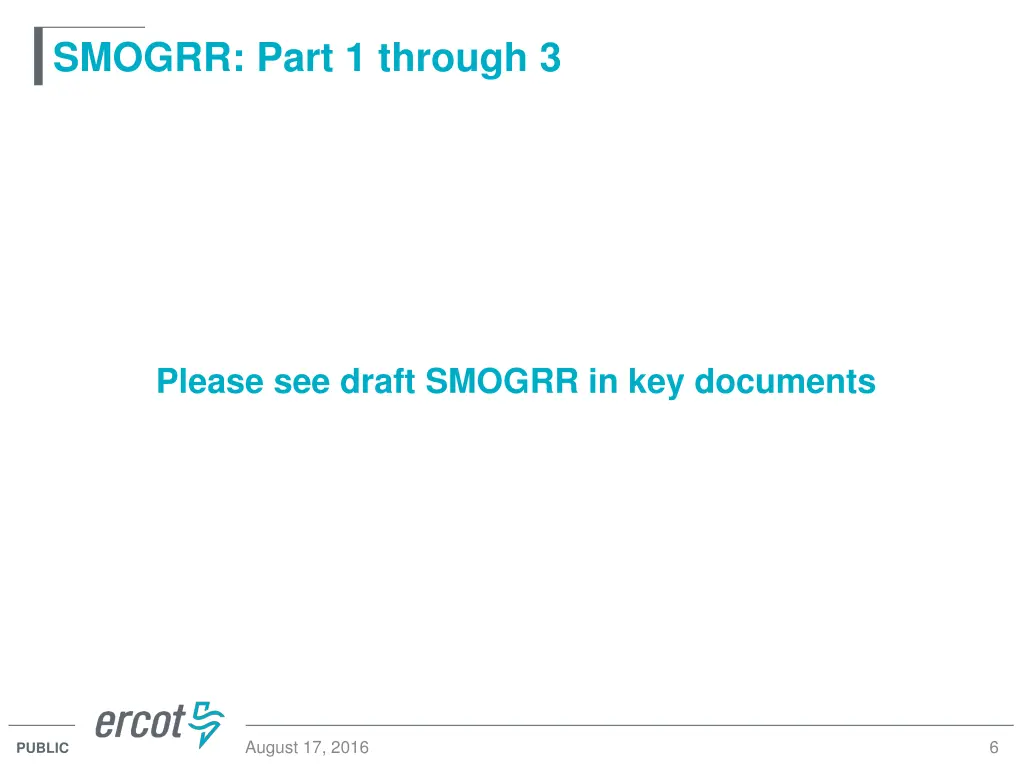 smogrr part 1 through 3