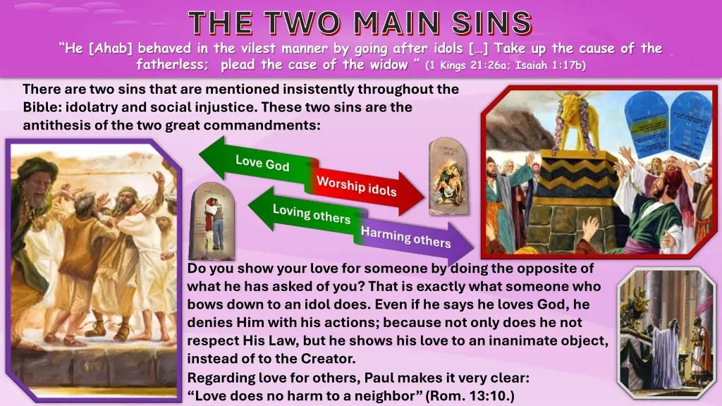 the two main sins he ahab behaved in the vilest