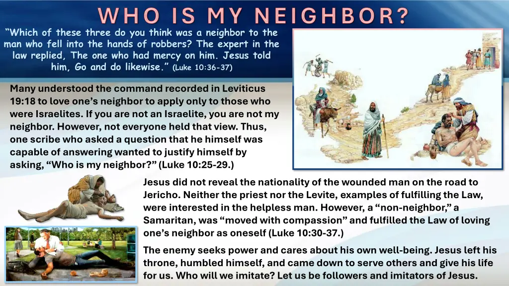 which of these three do you think was a neighbor