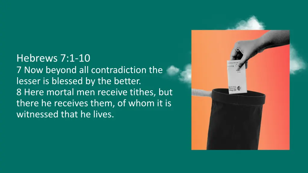 hebrews 7 1 10 7 now beyond all contradiction