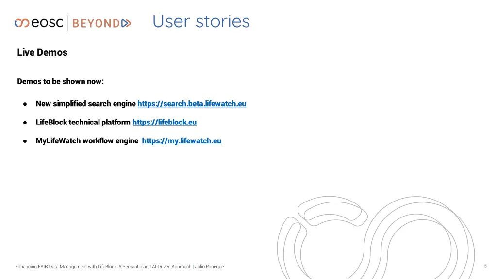 user stories