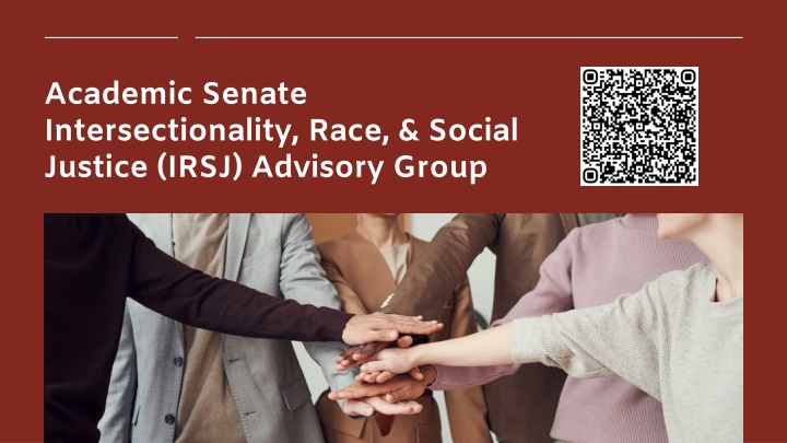 academic senate intersectionality race social