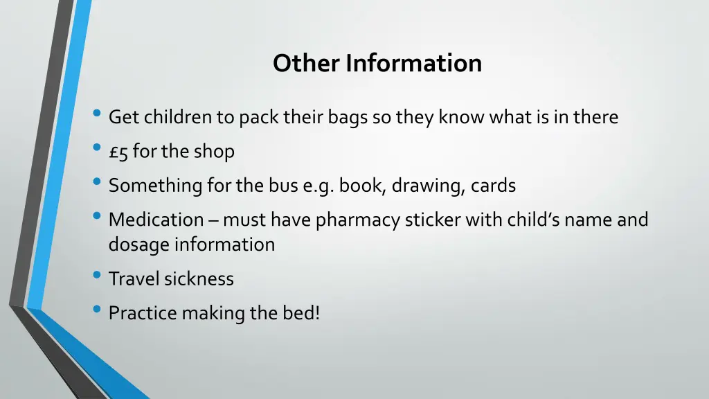 other information