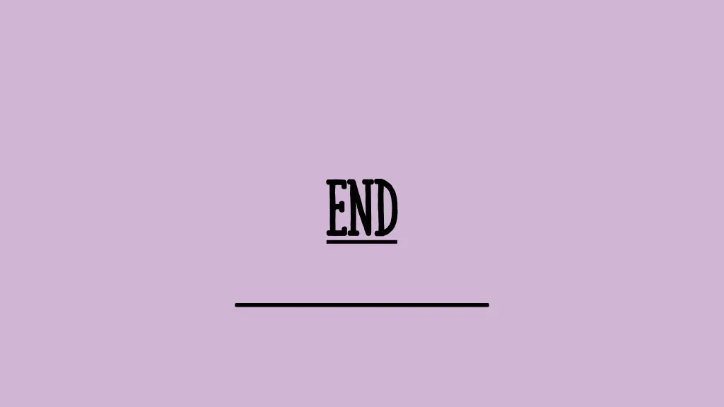 end end