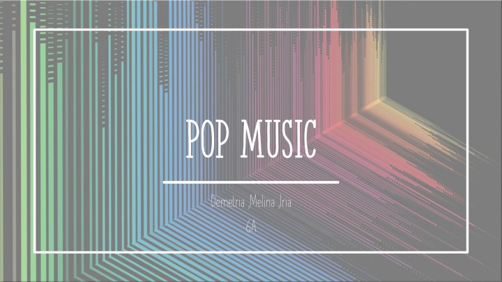 pop music
