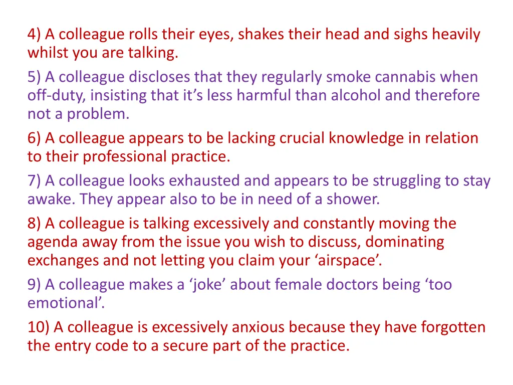 4 a colleague rolls their eyes shakes their head