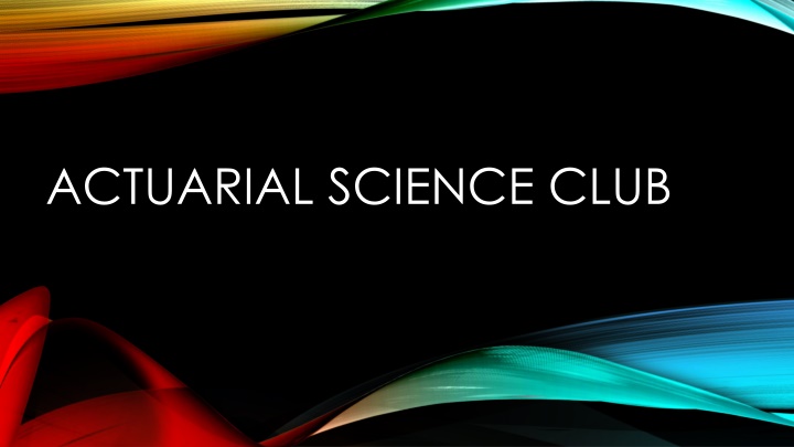 actuarial science club