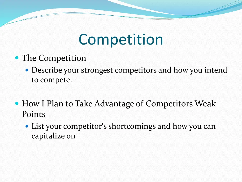 competition