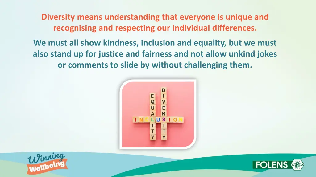 diversity means understanding that everyone