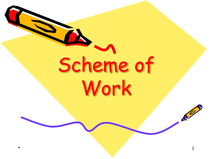 scheme of work