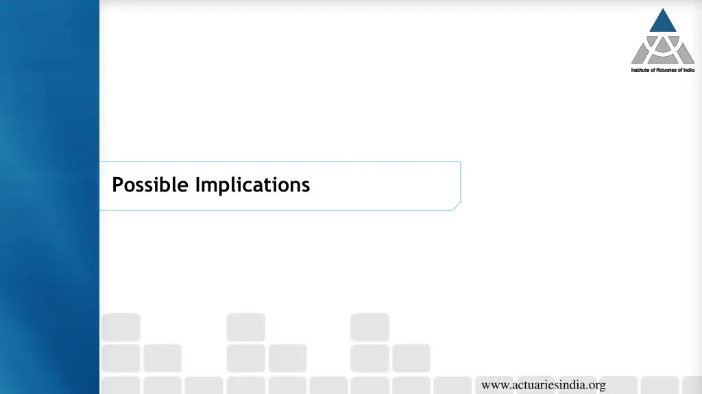 possible implications