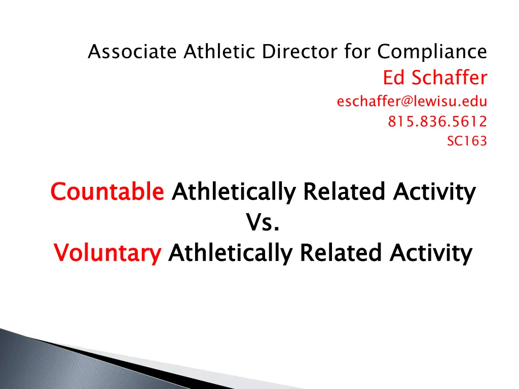 associate athletic director for compliance 3