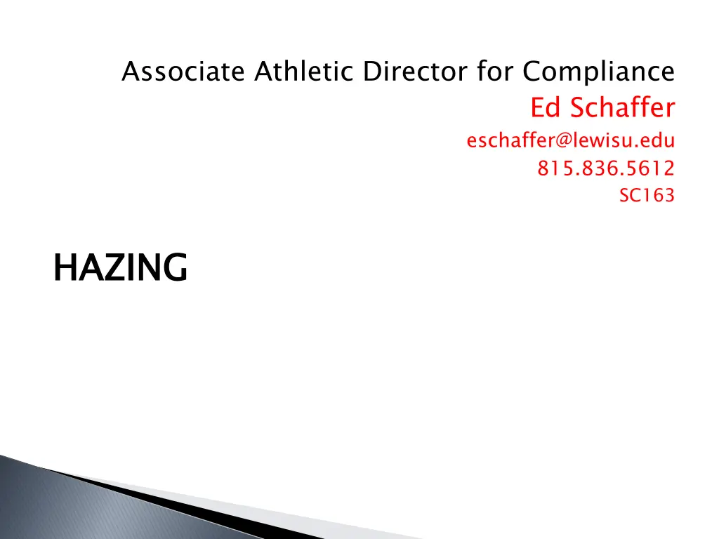 associate athletic director for compliance 5