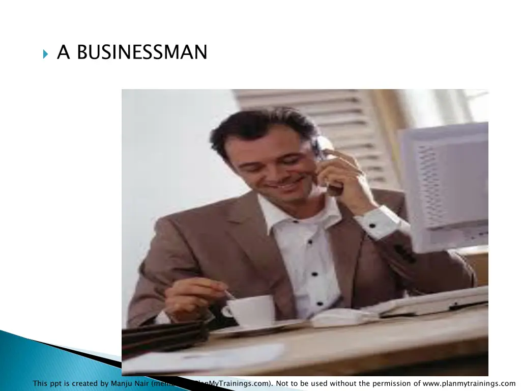 a businessman