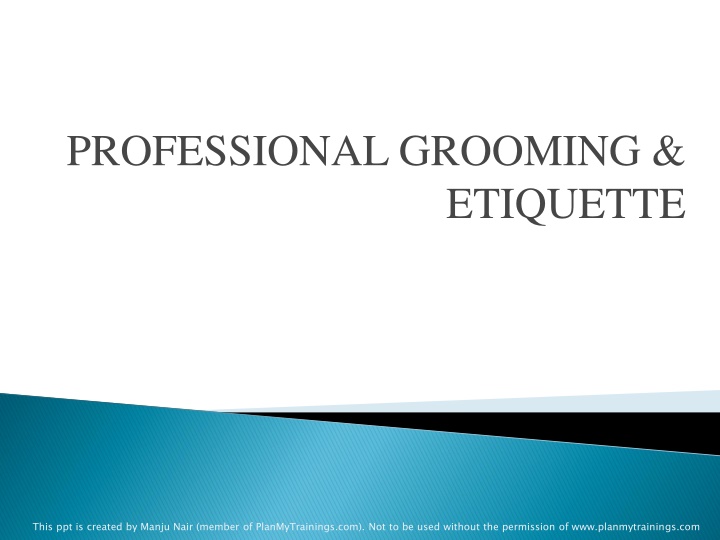 professional grooming