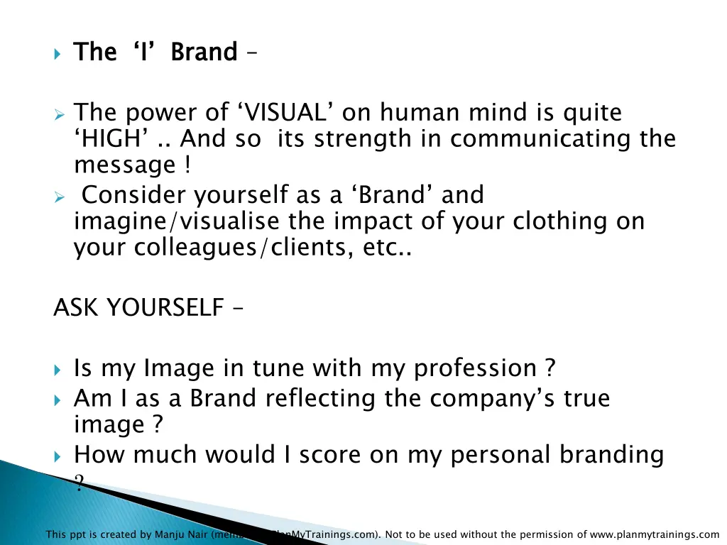 the i brand