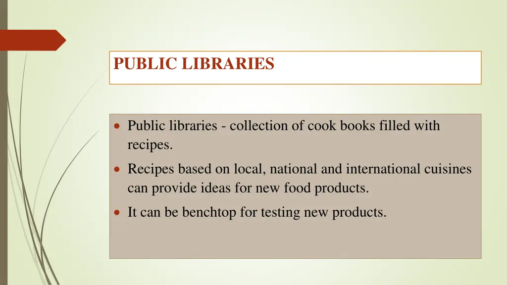 public libraries