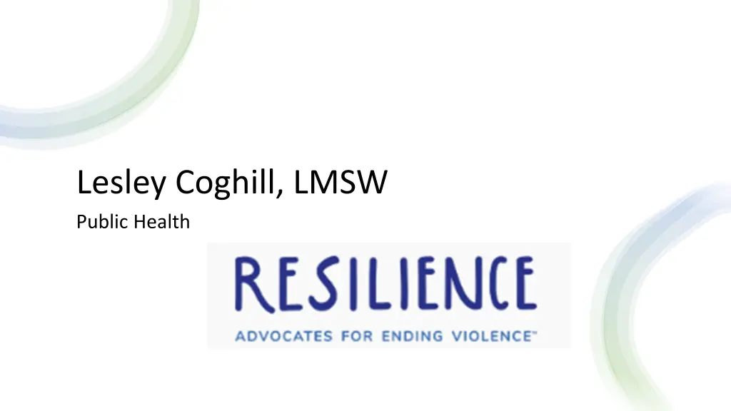 lesley coghill lmsw public health