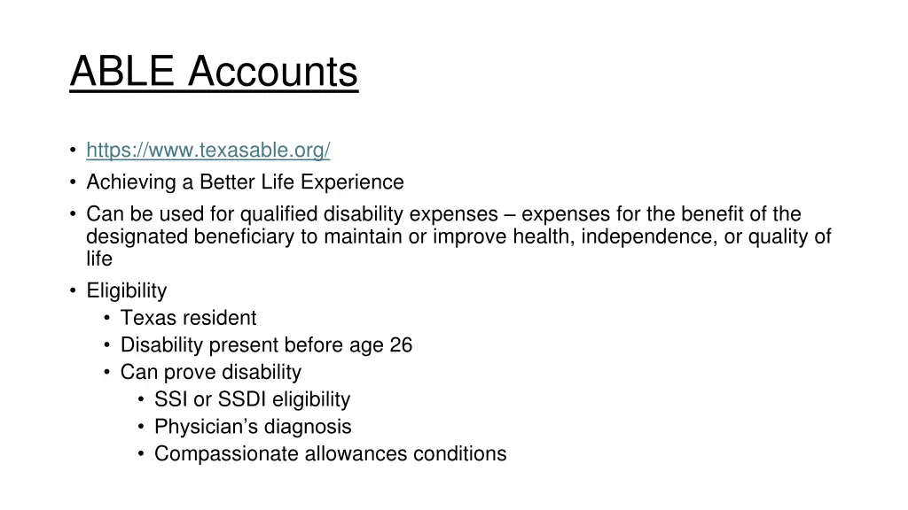 able accounts