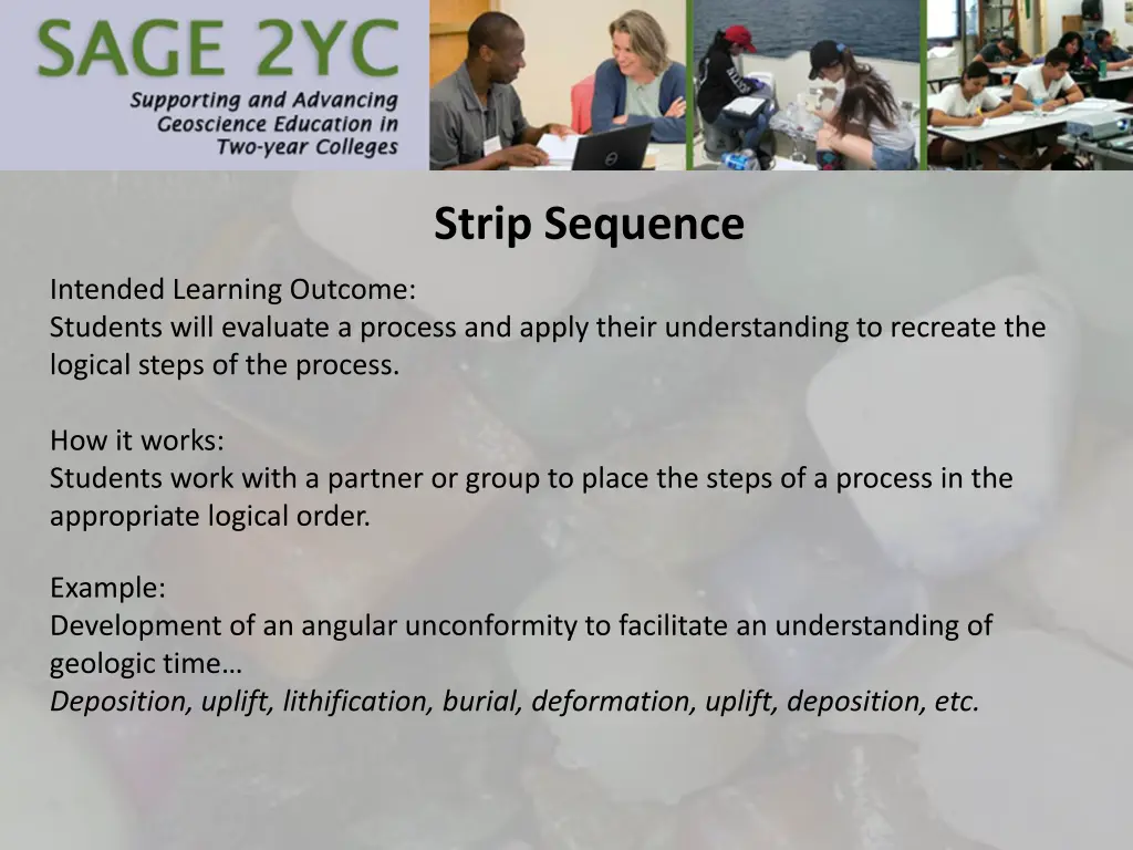 strip sequence