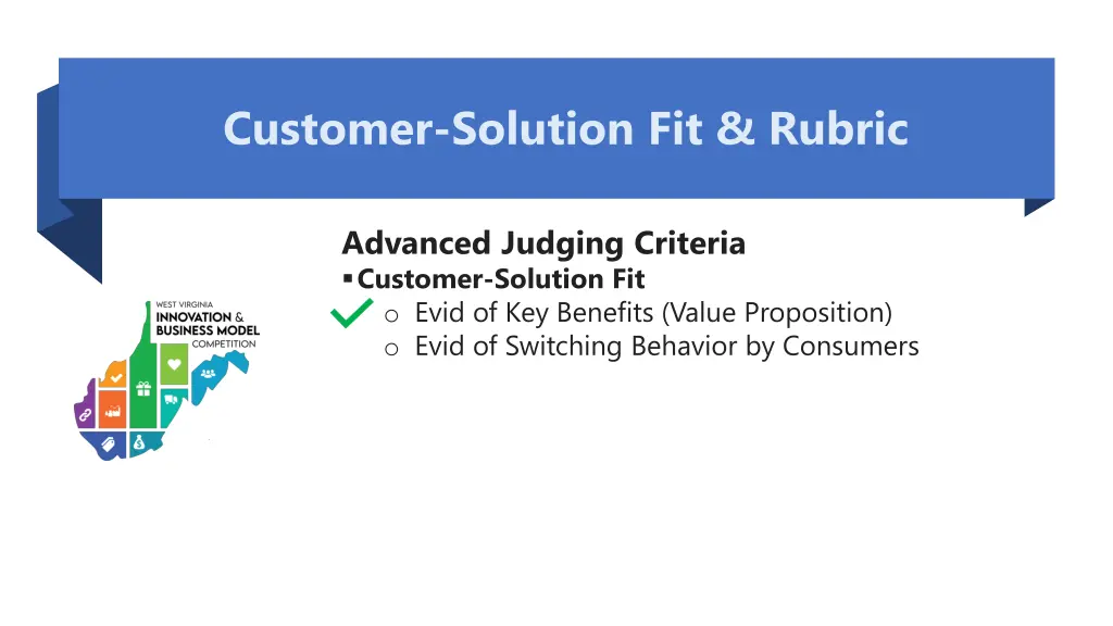 customer solution fit rubric