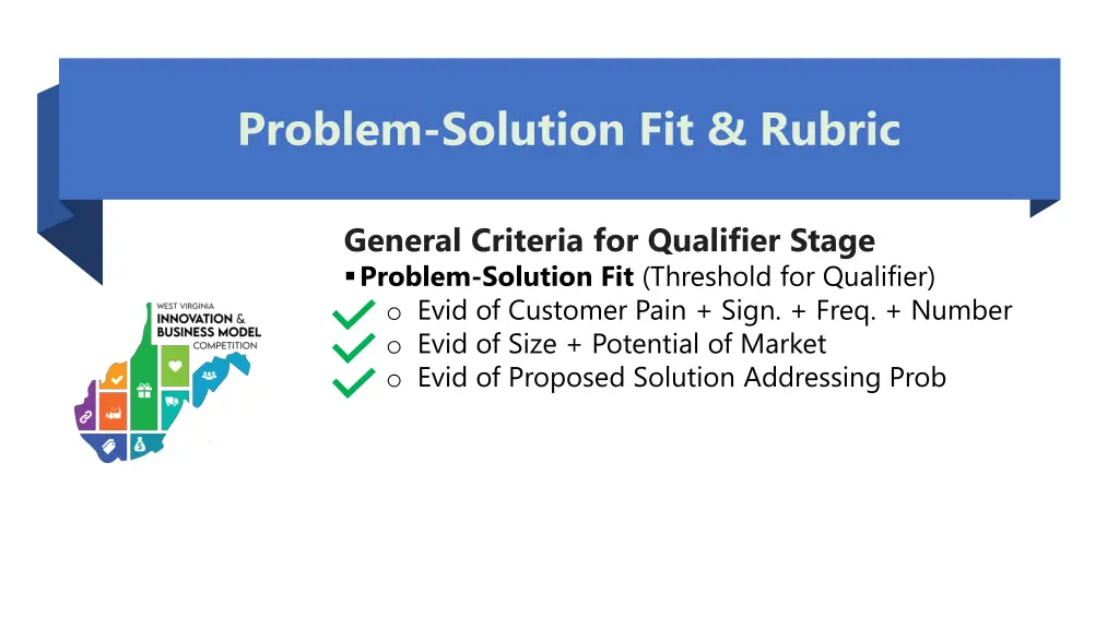 problem solution fit rubric 3