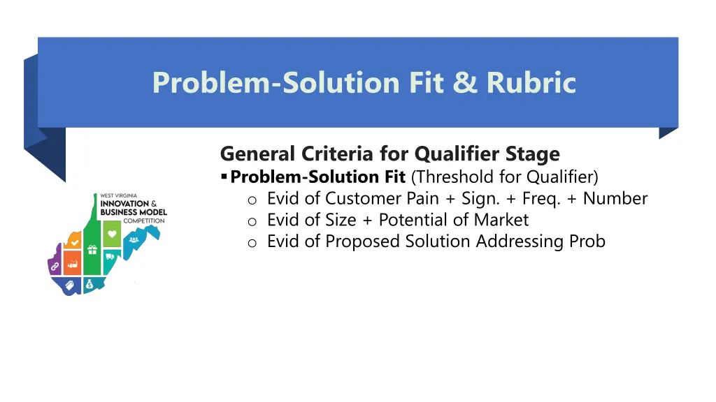 problem solution fit rubric