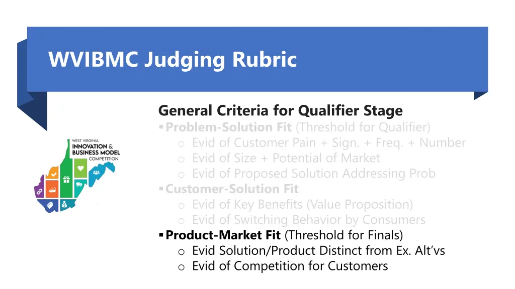 wvibmc judging rubric 5