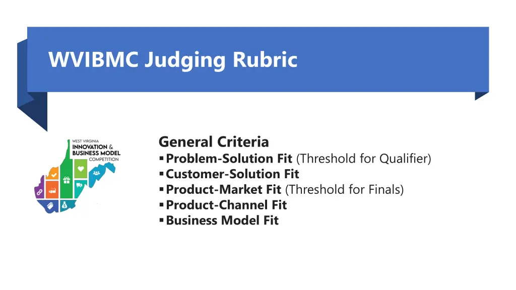 wvibmc judging rubric
