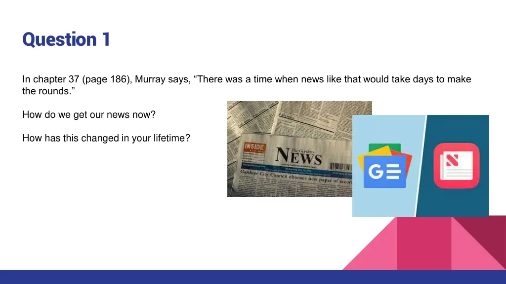 question 1