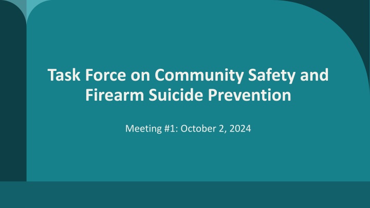 task force on community safety and firearm