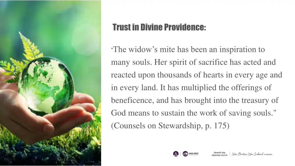 trust in divine providence