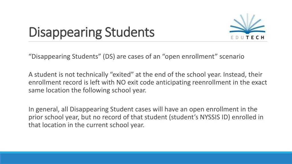 disappearing students disappearing students