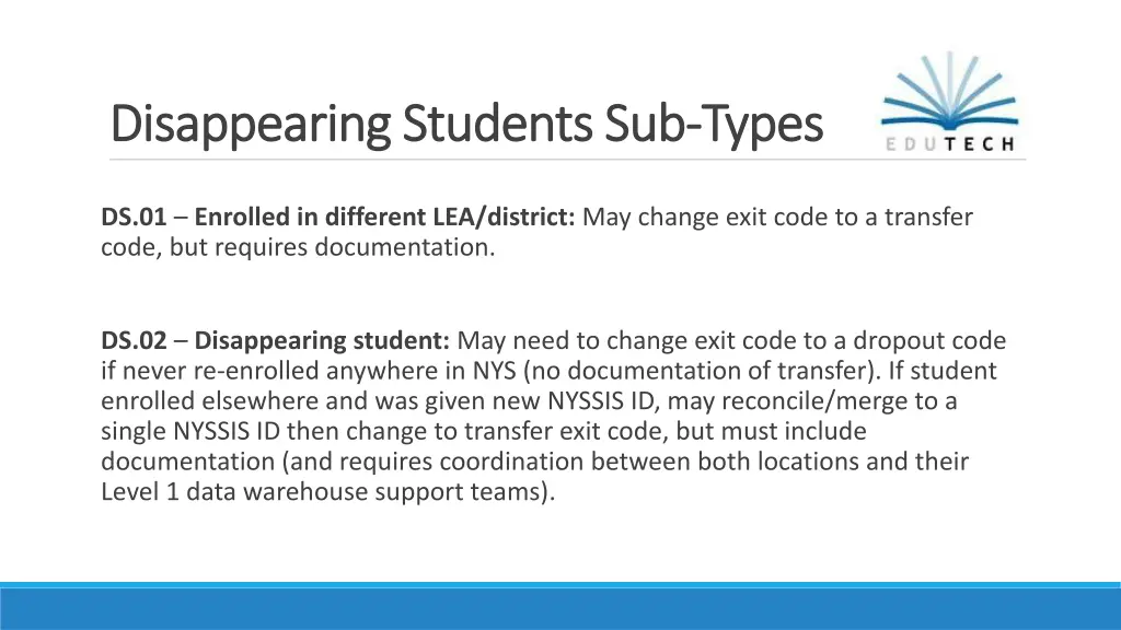disappearing students sub disappearing students