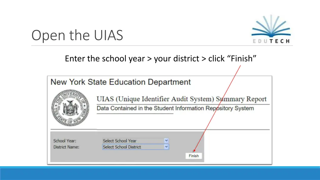 open the uias