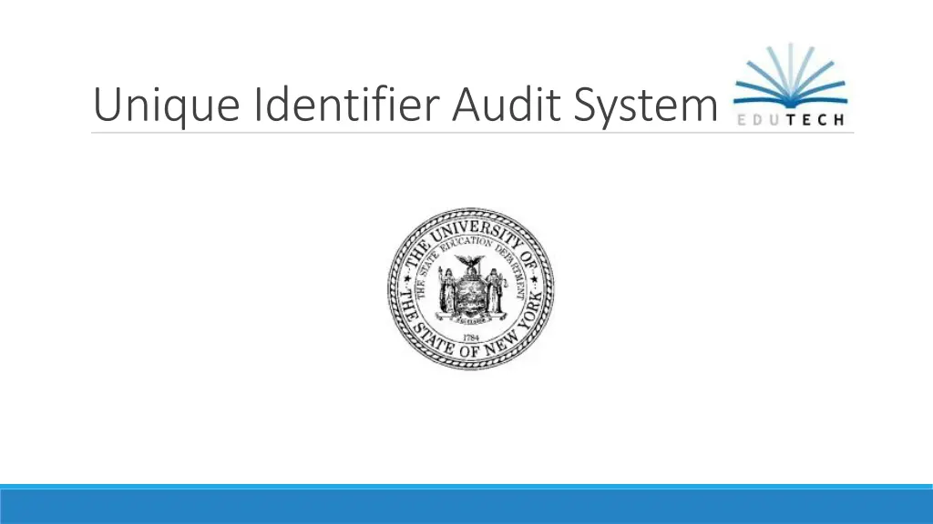 unique identifier audit system