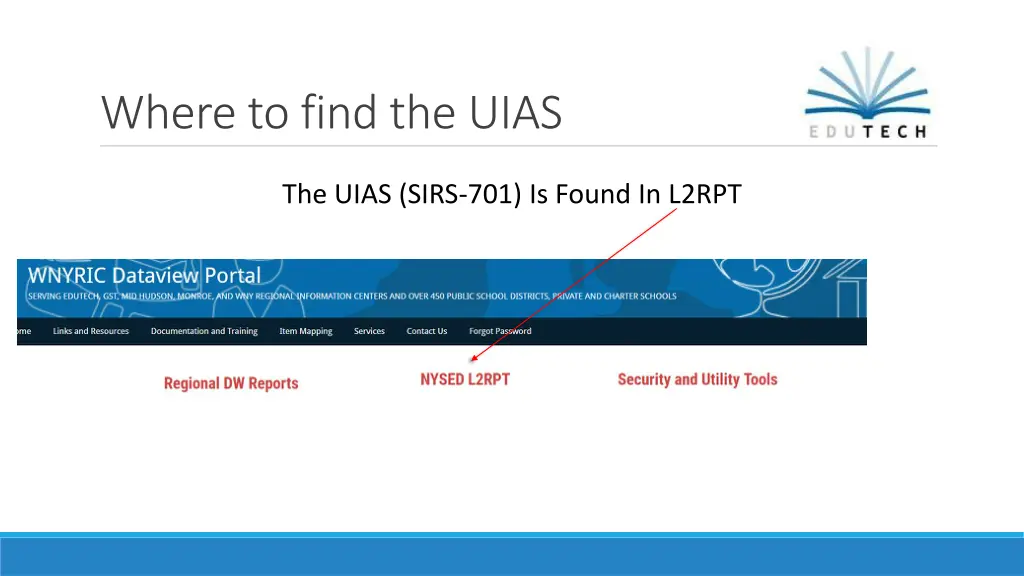 where to find the uias