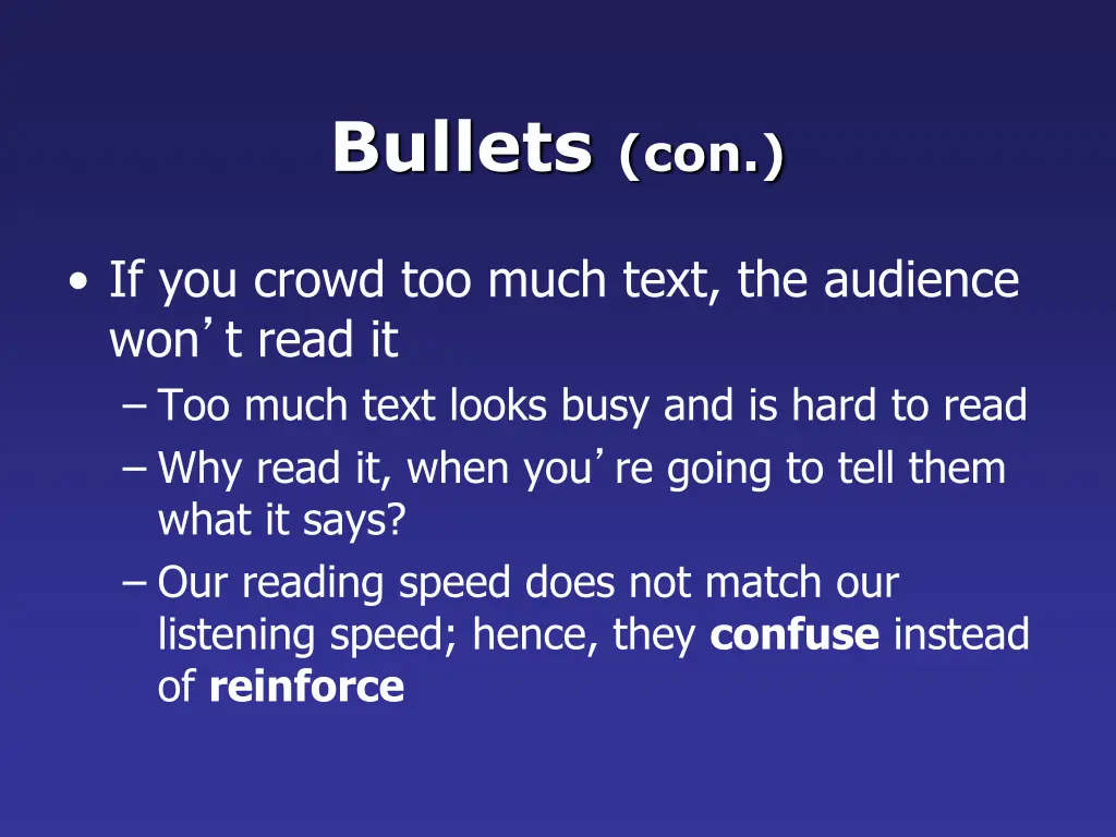 bullets con