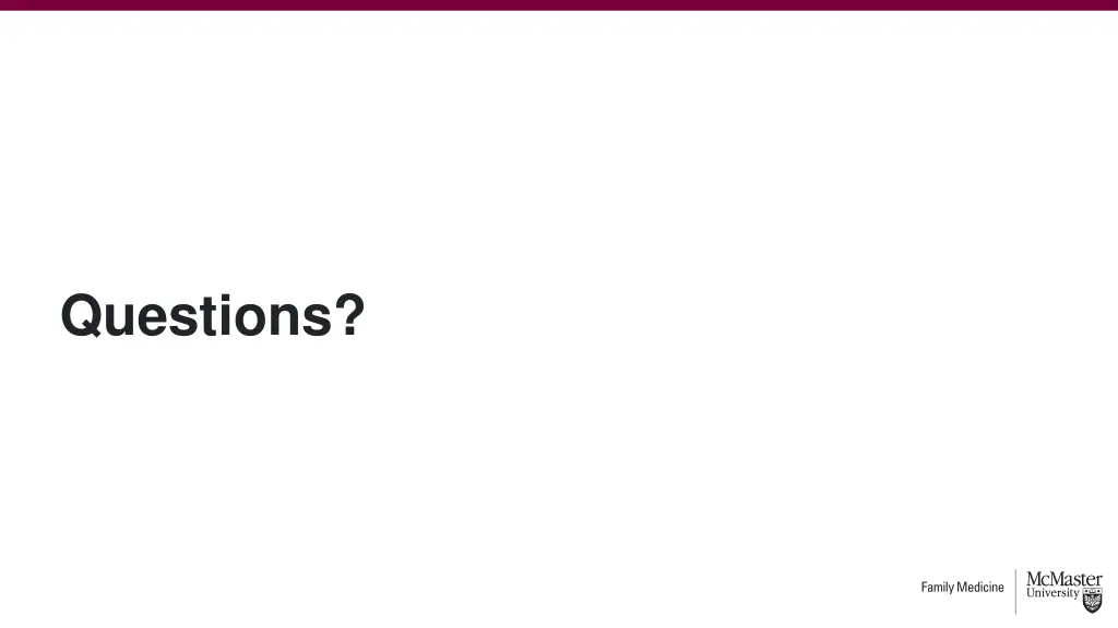 questions