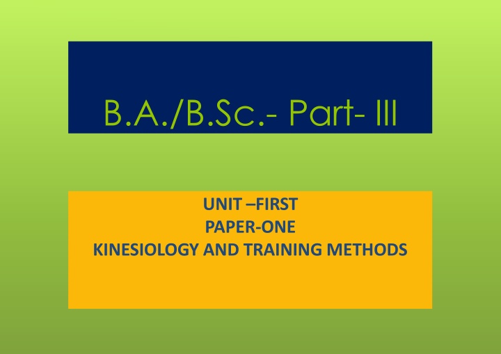 b a b sc part iii