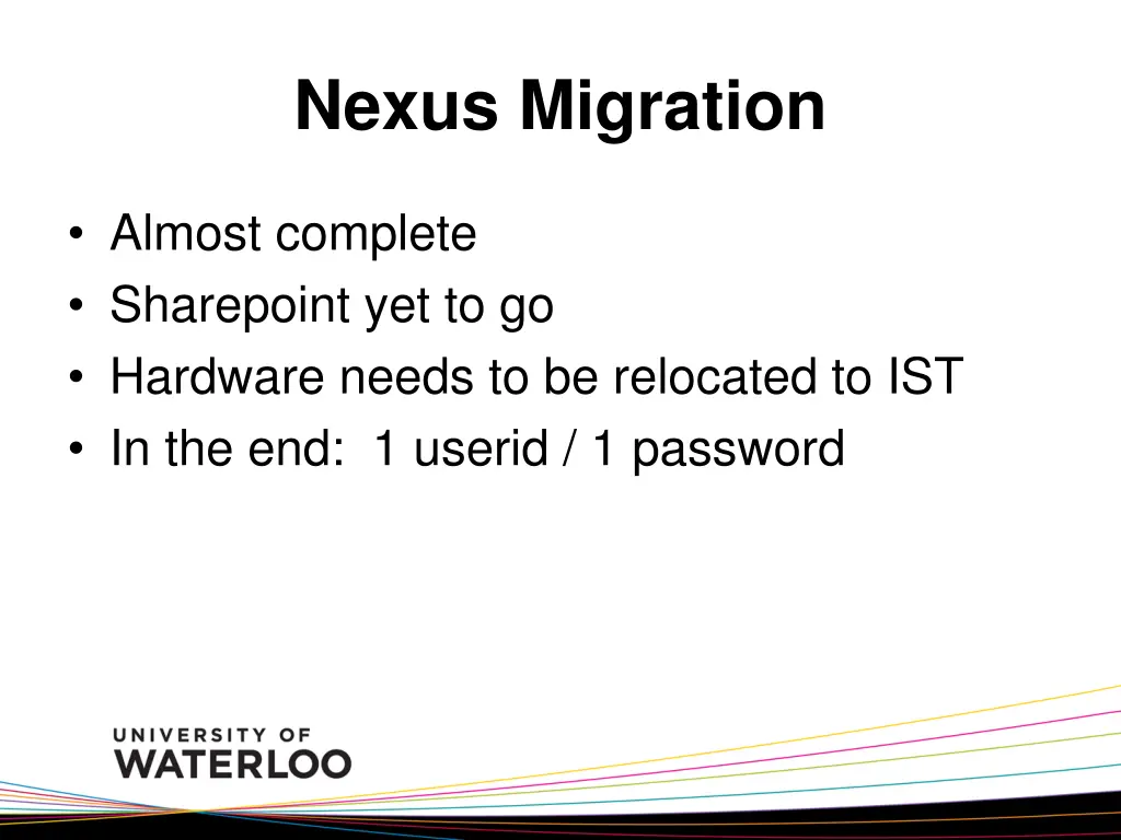 nexus migration