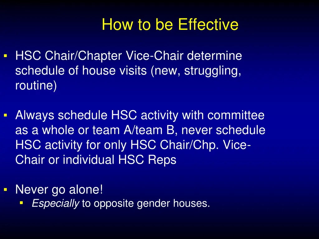 how to be effective 2