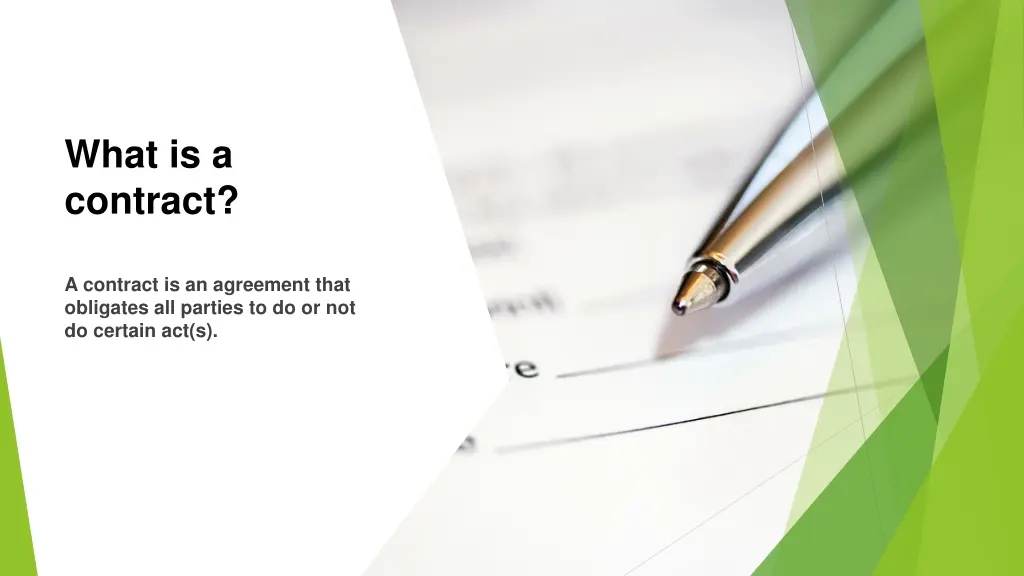 what is a contract