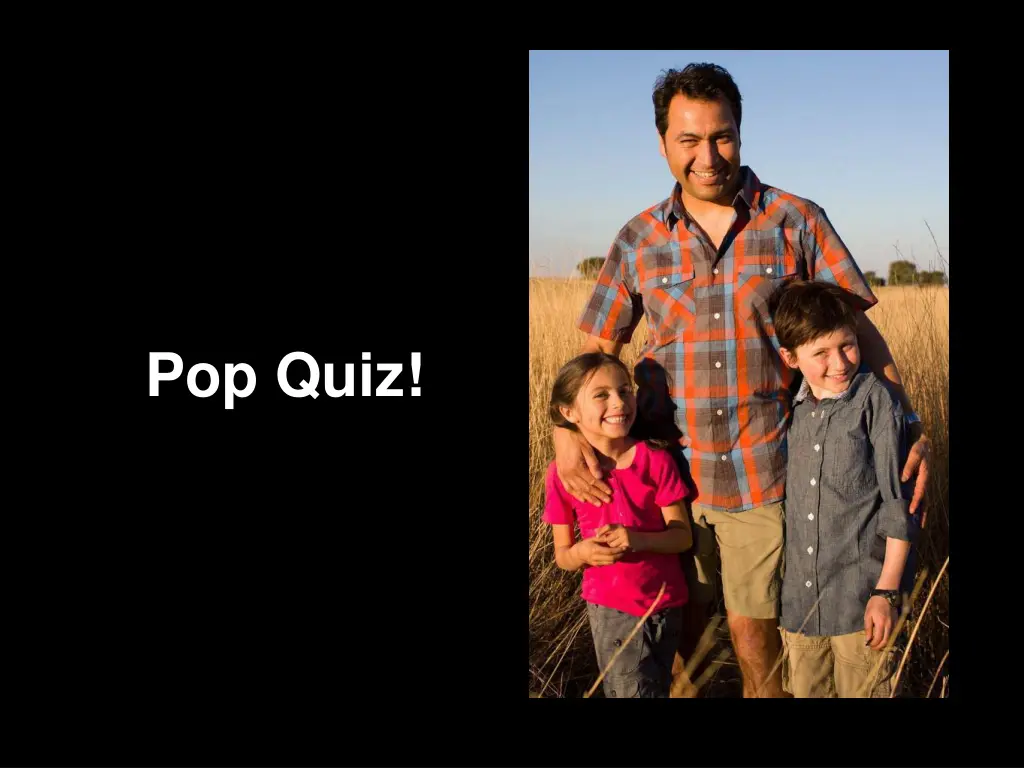 pop quiz