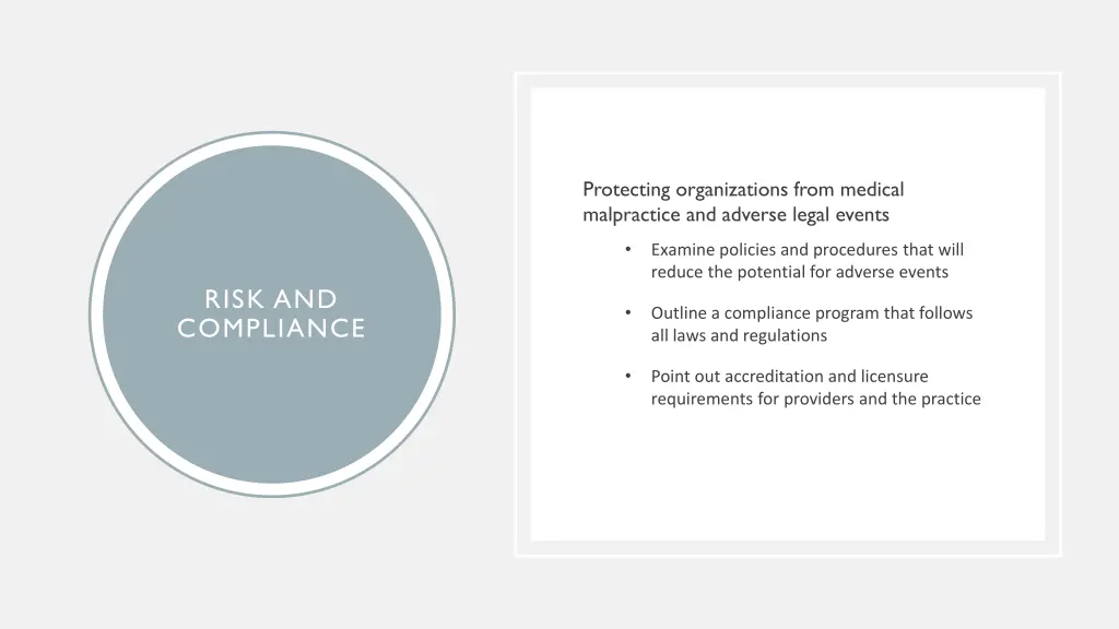 protecting organizations from medical malpractice