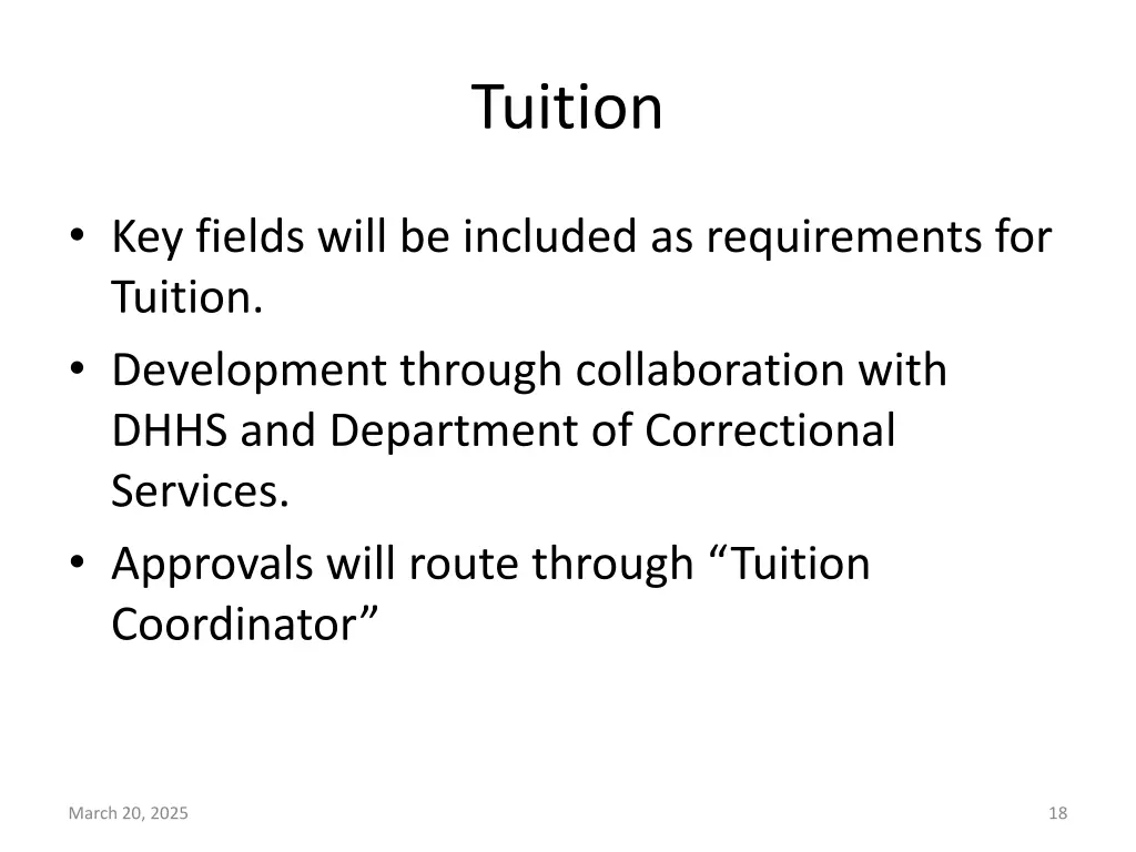 tuition