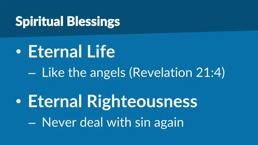 spiritual blessings spiritual blessings